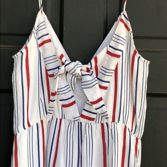 Tularosa Amelia Striped Shorts‎ Romper - Picture 6 of 8